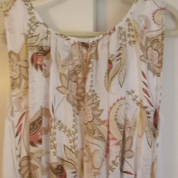 J.Jill Pretty Floral Paisley Dress in Size Medium - Picture 7 of 12